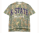 KSU Kansas State Wildcats Filled Gault Camouflage Tee