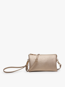Riley Crossbody & Wristlet Grey