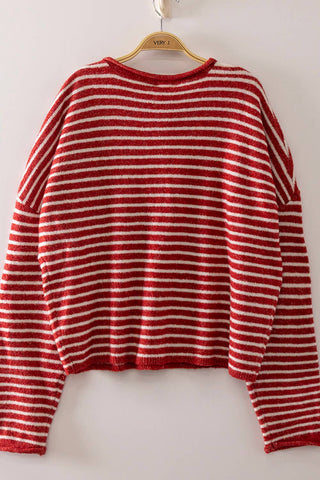 Parker Cardigan Red