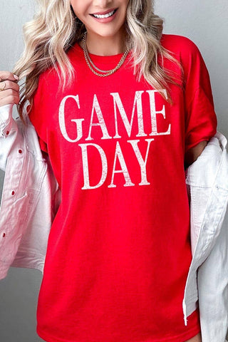 Classic Game Day Graphic Heavy Cotton Tee: NATURAL