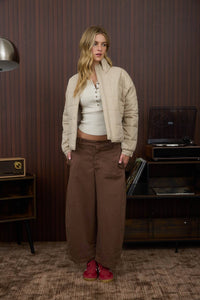 City Square Puffer Khaki