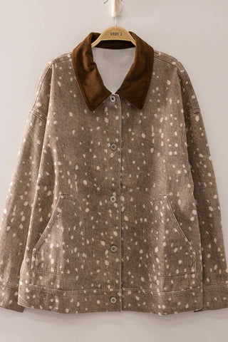 Bambi Print Jacket