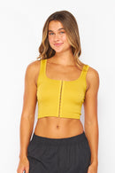 Hooked on You Tank Gold
