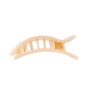 Flat Rectangle Hair Clip | Medium | Almond Beige