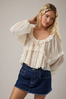 Rowdy Ruffle Blouse
