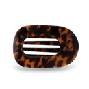 Round Flat Hair Clip | Medium | Tortoise