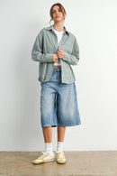 Beth Button Up Green