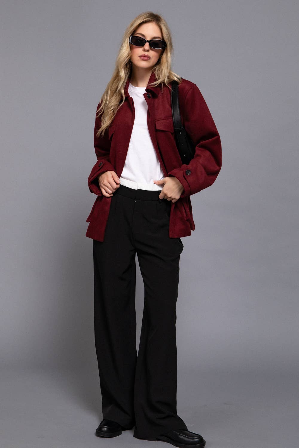 Burgundy Bliss Jacket