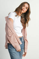 Beth button Up Brick