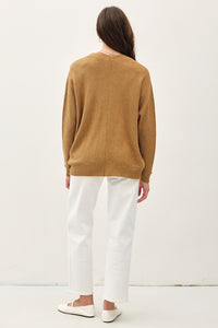 Basic Crochet Cardigan Golden Rod