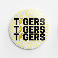 Tigers x3 Bolt Button