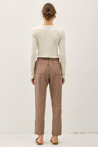 Essential Tencel Tappered Pants