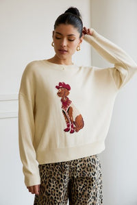 Max 'Cowboy Dog' Graphic Sweater