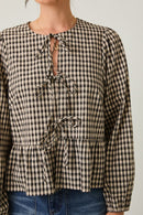 Hollis Plaid Blouse