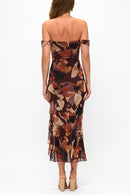Rust Romance Dress