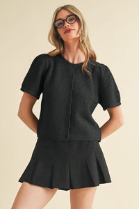 Sweet Talk Cardigan Black