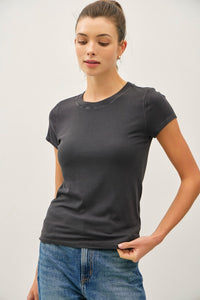 The Core Tee Dark Charcoal