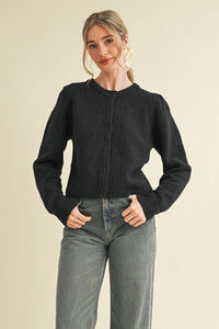 Polly Cardigan Black