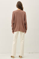 Basic Crochet Cardigan Hazelnut
