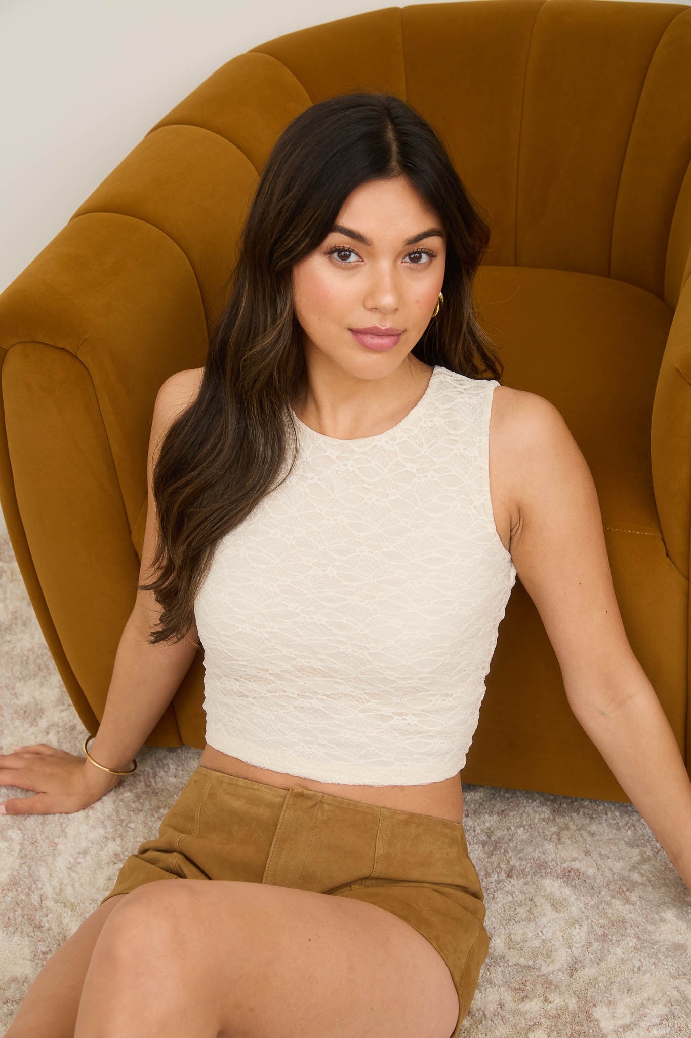 Layla Crop Cream