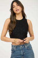 Layla Crop Black