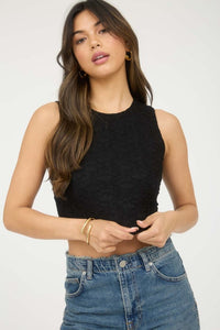 Layla Crop Black