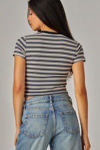 Ziggy Crop Navy