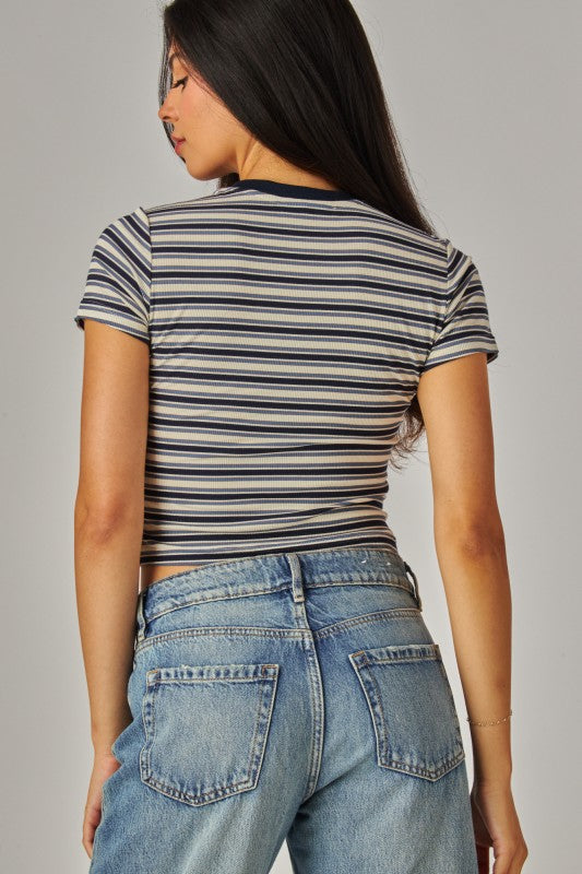 Ziggy Crop Navy