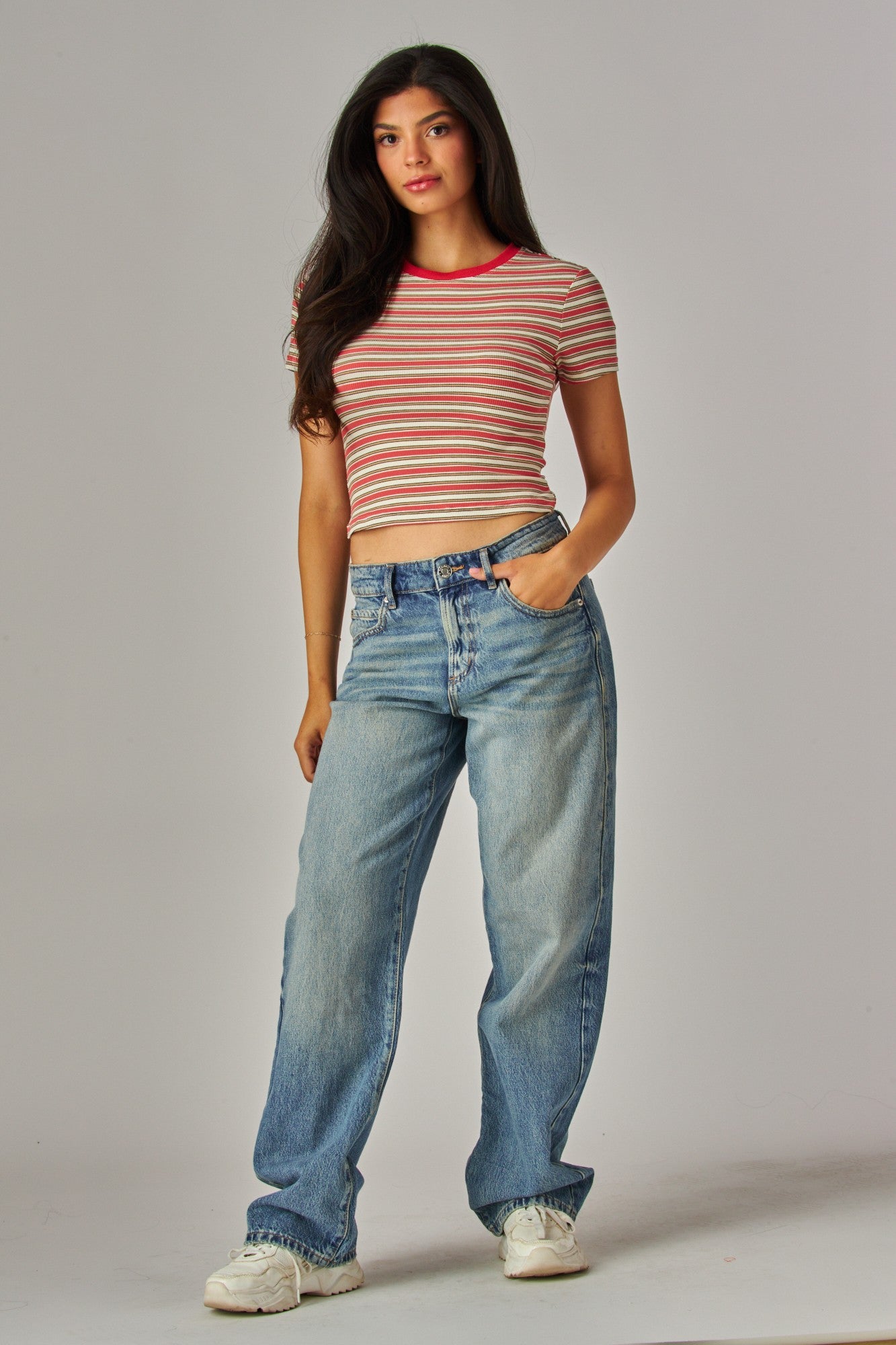 Ziggy Crop Coral