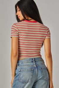 Ziggy Crop Coral