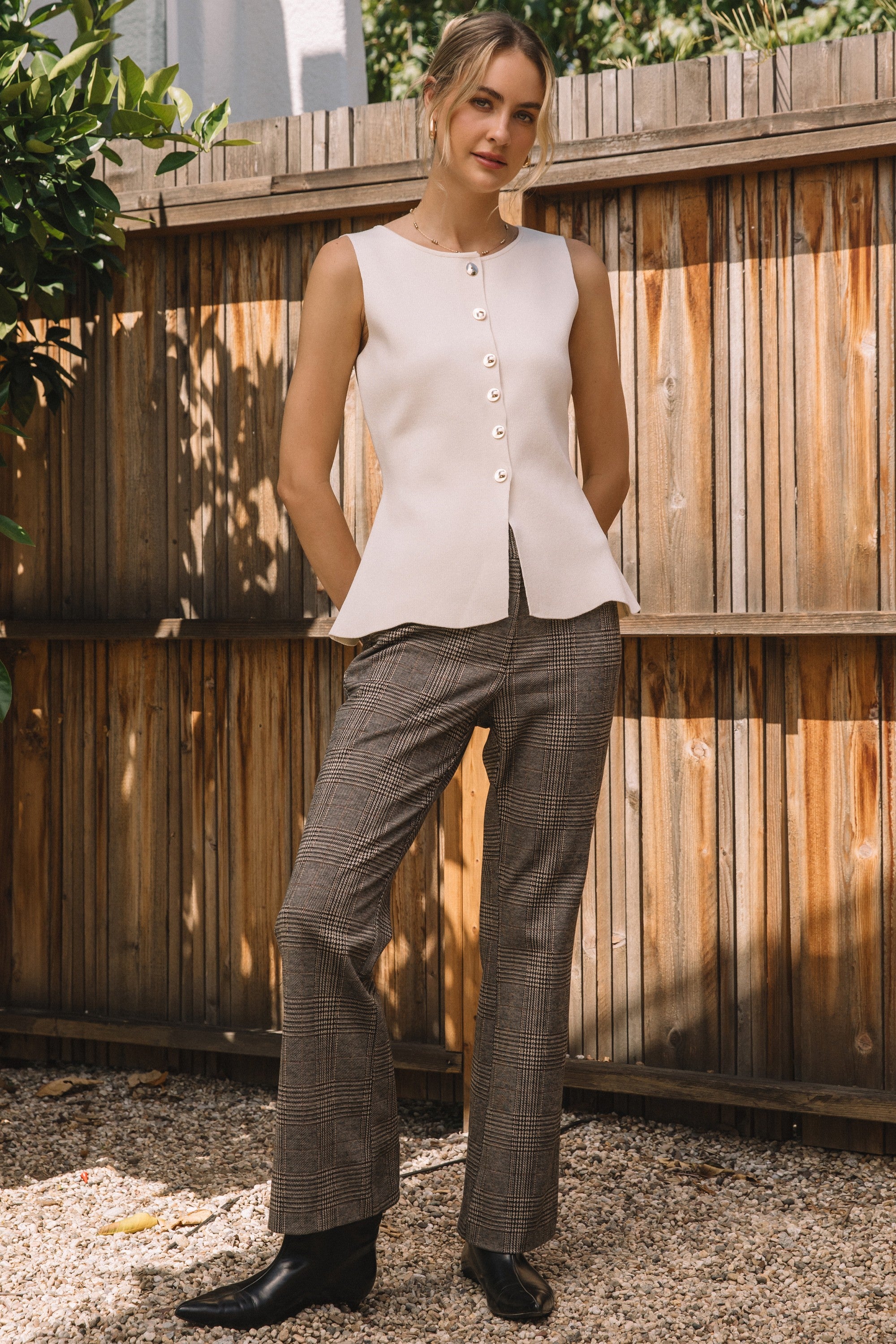 Clove Peplum Top