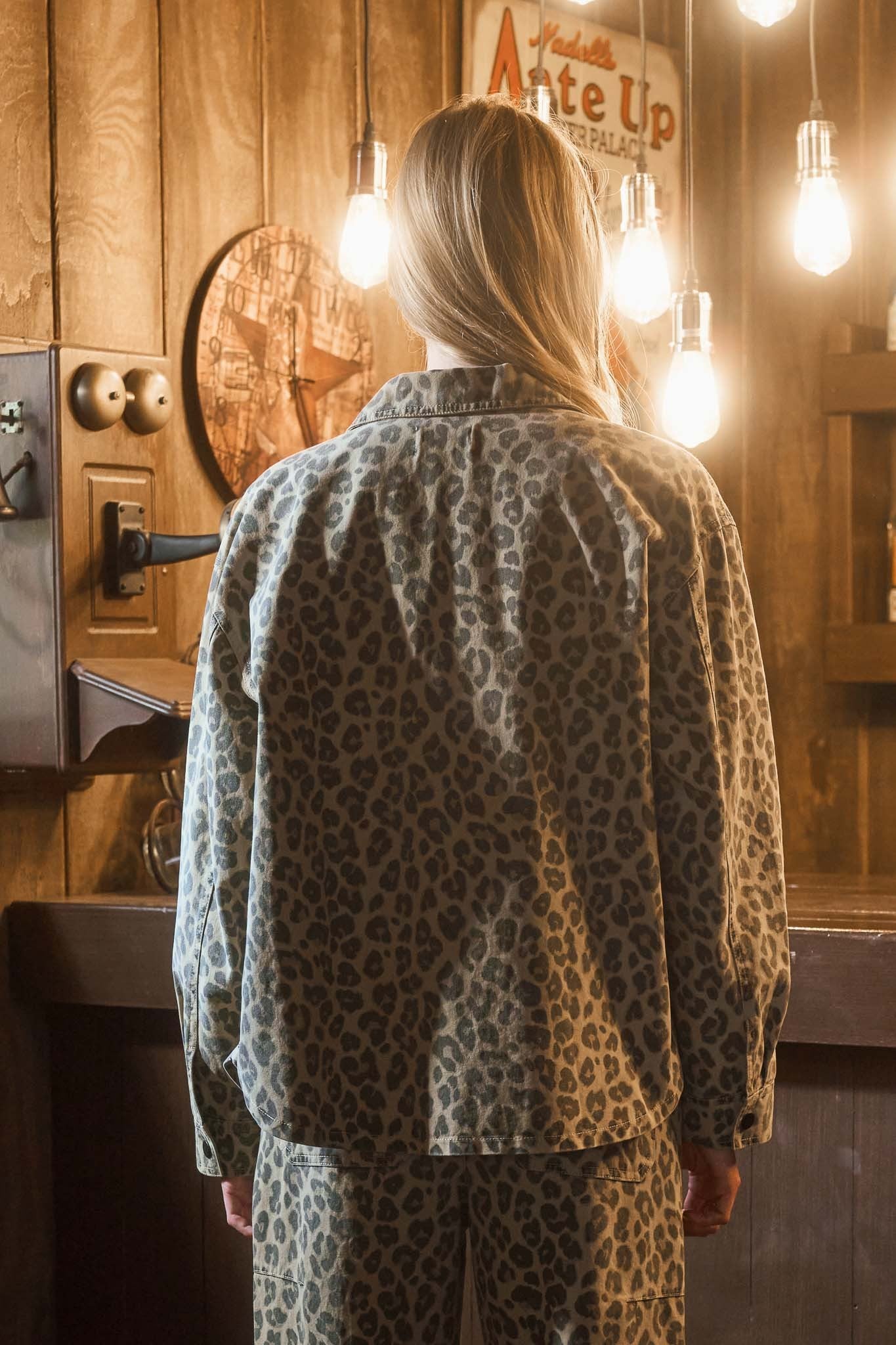 Blaise Leopard Shacket
