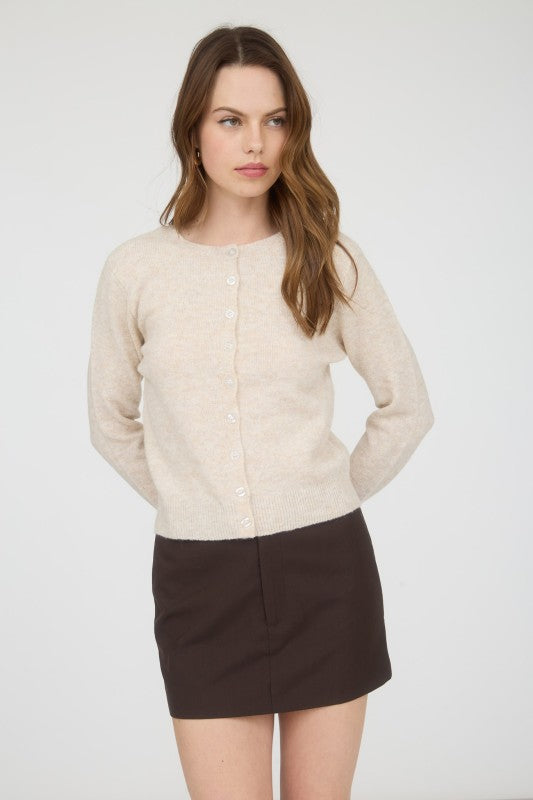 Phoenix Button Down Long Sleeve Cardigan