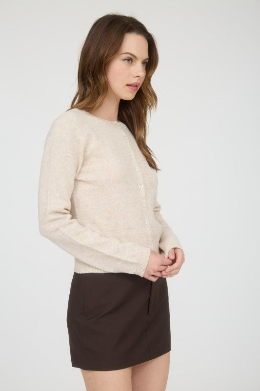 Phoenix Button Down Long Sleeve Cardigan