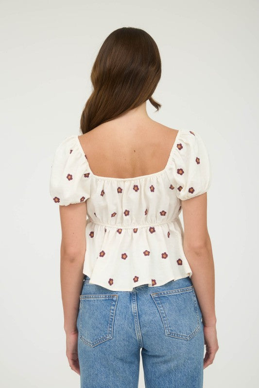 Oakley Embroidered Top
