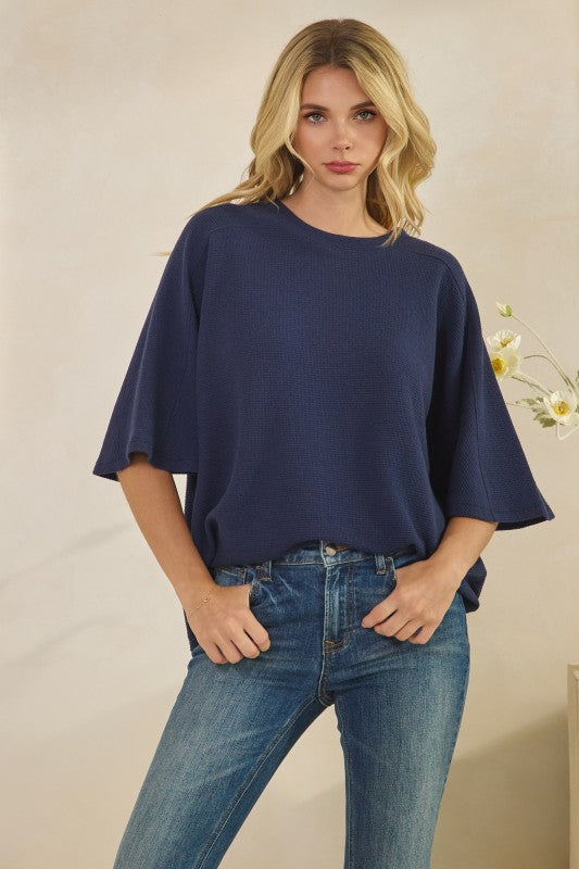 Cloudburst 3/4 Sleeve Tee