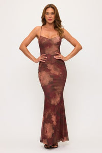 Watercolor Maxi Dress