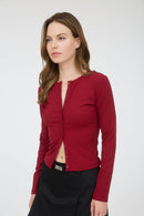Josie Top Deep Red