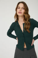 Josie Top Hunter Green