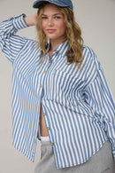 Flint Button Down Blue