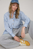 Flint Button Down Blue