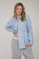 Flint Button Down Blue