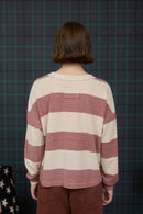 Sonia Knit Top Burgundy