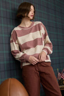 Sonia Knit Top Burgundy