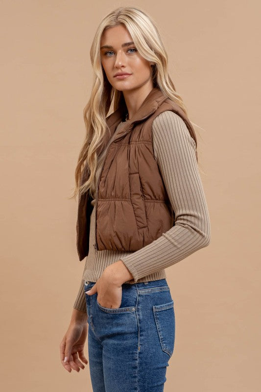 Finley Vest Mocha