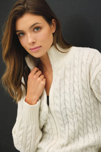 Aspen Cable Knit Sweater