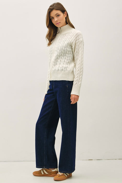 Aspen Cable Knit Sweater