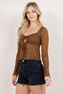 Wilder Tie Top