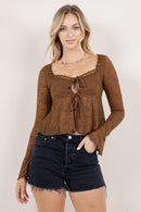 Wilder Tie Top