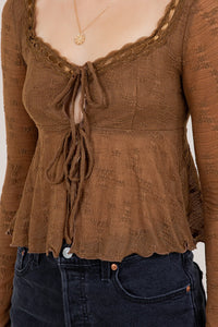 Wilder Tie Top